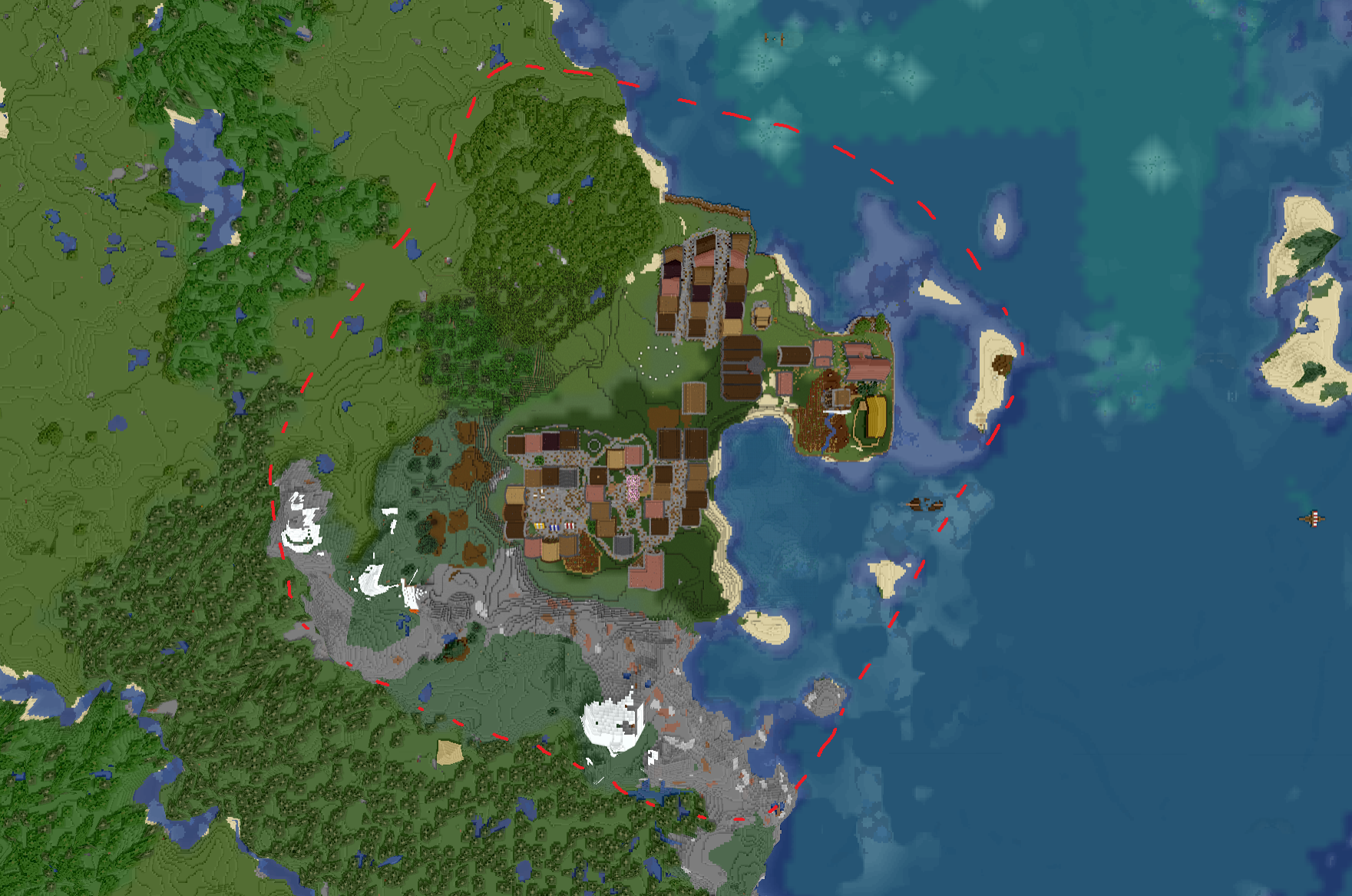 Screenshot der Livemap
